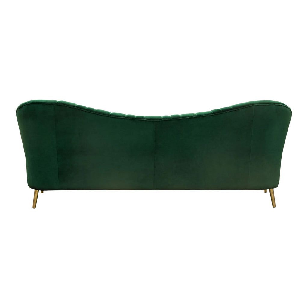 Bardhyl 3 Seater Fabric Sofa Green
