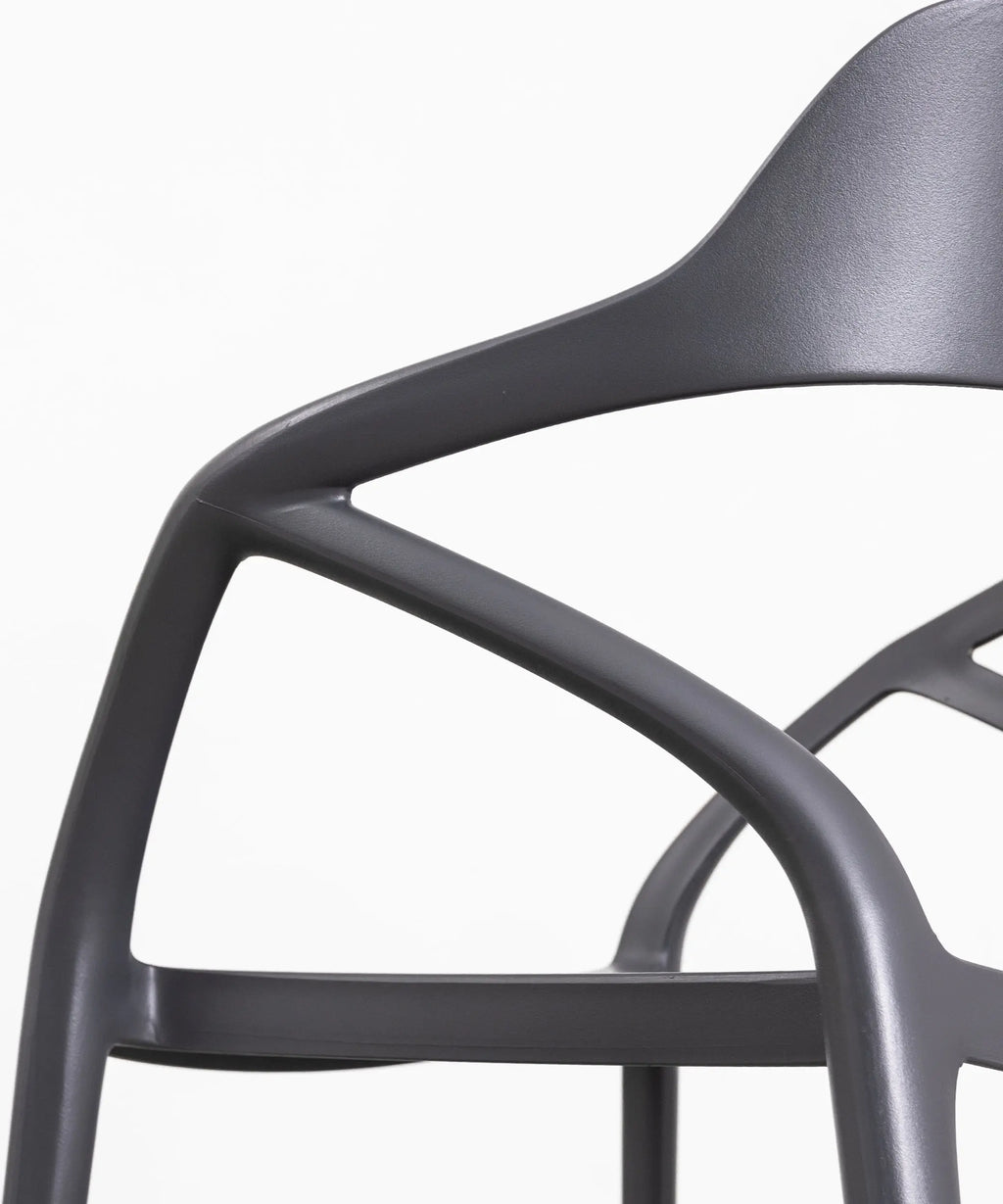 Silla de Polipropileno con Reposabrazos Grace