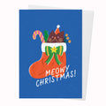 Klappkarte "Meowy Christmas"