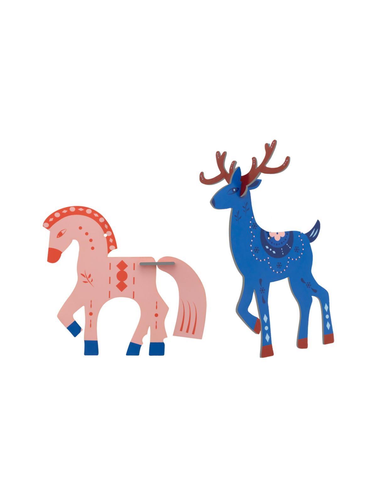 Northern Tales Ornament "The little Horse & Deer"