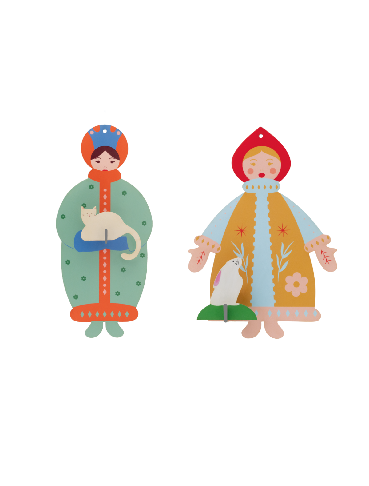 Northern Tales Ornament "The Winter Sisters"